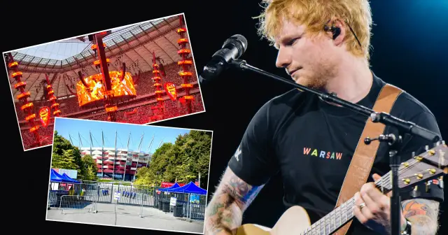 Ile ludzi przyszło na koncert Ed Sheerana w Warszawie? Zaskakujące liczby!