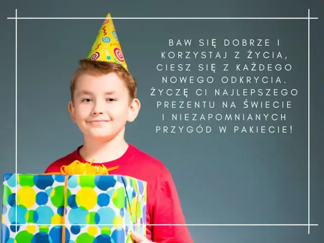 Życzenia na 15 urodziny dla chłopaka, które go zachwycą i wzruszą