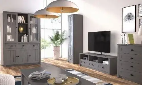 Meble do szarych ścian: Jak stworzyć wnętrze z charakterem?