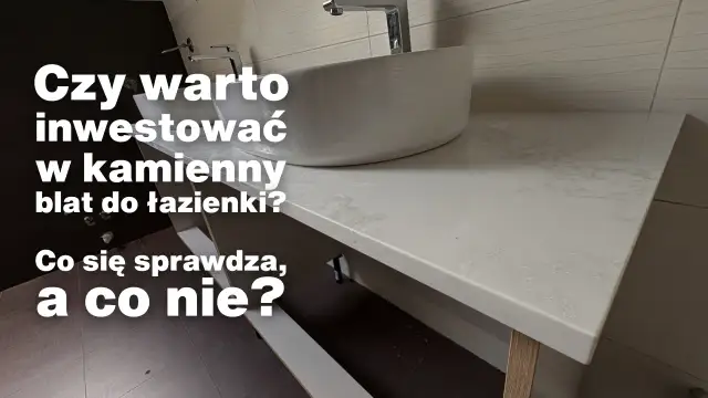 Jaki blat do łazienki? Wybierz idealny i trwały na lata!