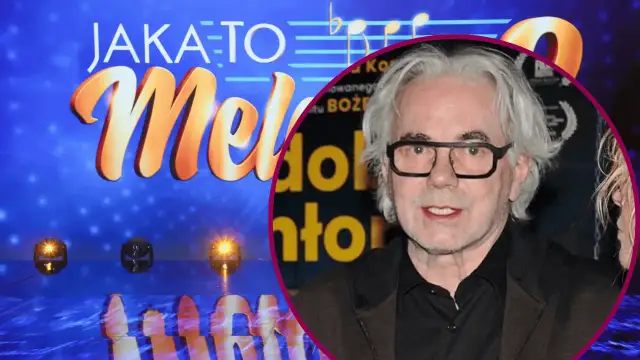 Robert Janowski w kadrze z programu "Jaka to melodia?".
