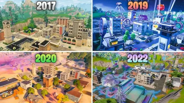 Tilted Towers w Fortnite: Historia i obecność w każdym rozdziale gry