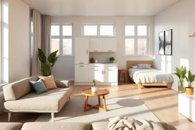 Jak urządzić małe mieszkanie 38 m, aby maksymalnie wykorzystać przestrzeń