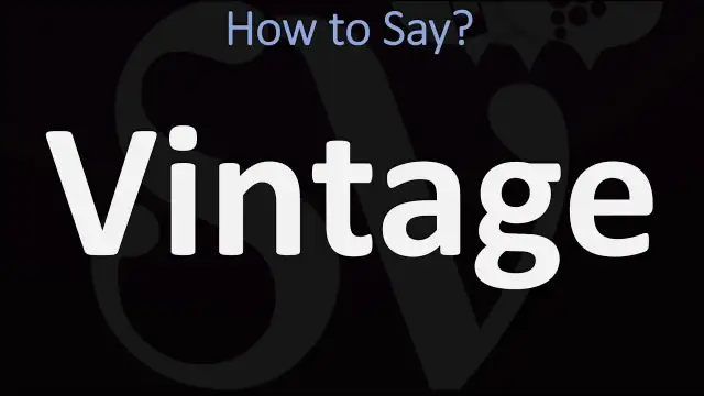 Jak się czyta vintage? Odkryj poprawną wymowę i więcej informacji