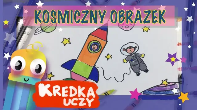 Naucz się jak narysować kosmos kredkami - poradnik dla początkujących