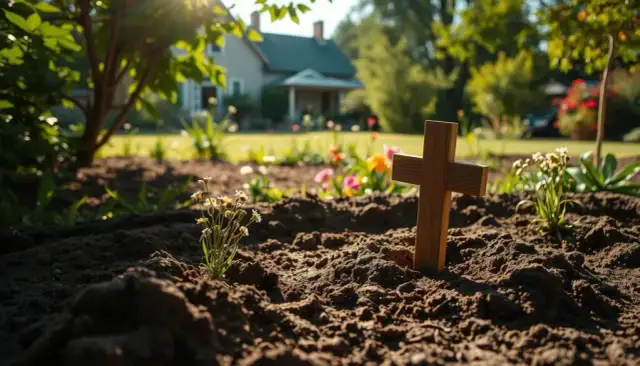 Kara za zakopanie psa w ogrodzie: Co grozi za nielegalny pochówek?