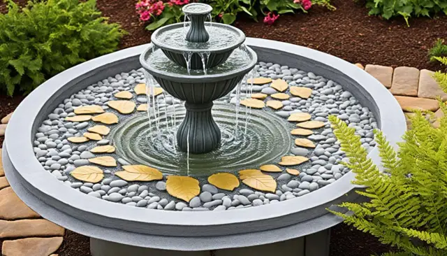 Fontanna z betonu DIY: przewodnik krok po kroku i niskie koszty