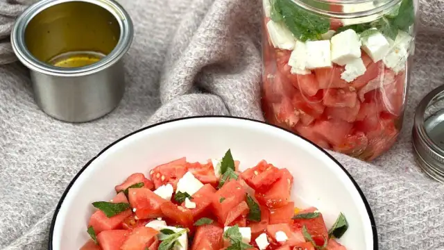 Melonen-Feta-Salat: Nie wieder wässrig! Mein Profi-Rezept