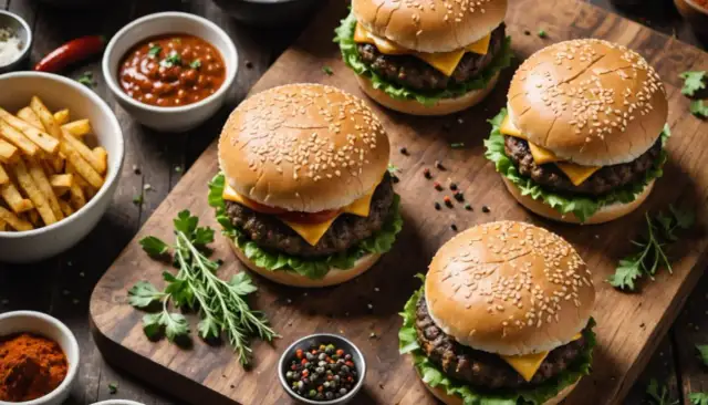 Jakie mięso na burgery? Sekret soczystości i smaku!