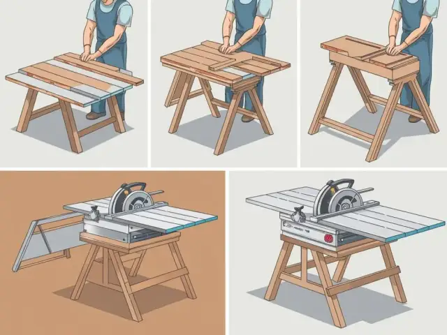 Jak zrobić stół do pilarki tarczowej, by zwiększyć precyzję i bezpieczeństwo