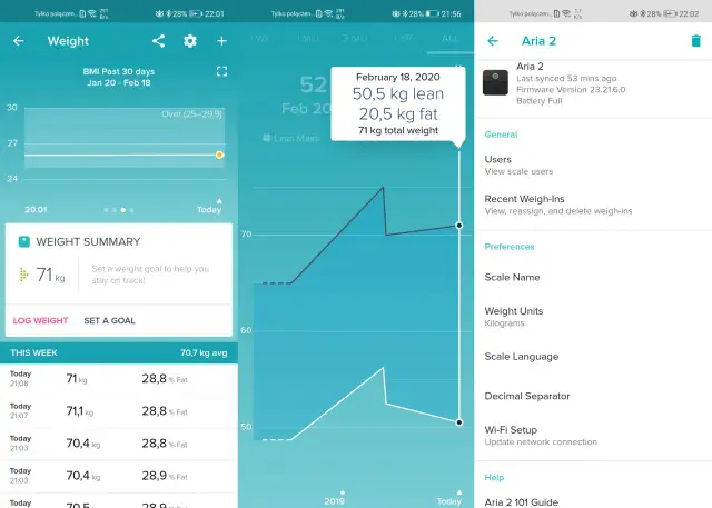 Mi Fit/Zepp Life: Ocena sylwetki Rozszyfruj wyniki wagi!