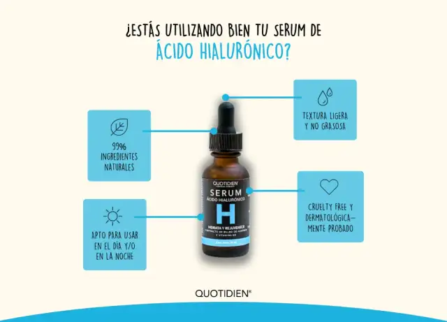 Los secretos del serum de ácido hialurónico para una piel radiante