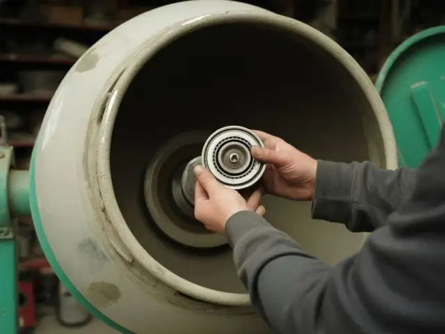 Jak wymienić łożyska w betoniarce 150l? Zrób to sam!