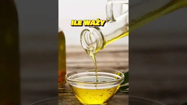 Ile waży łyżka oliwy? Odkryj zaskakujące różnice w wagach