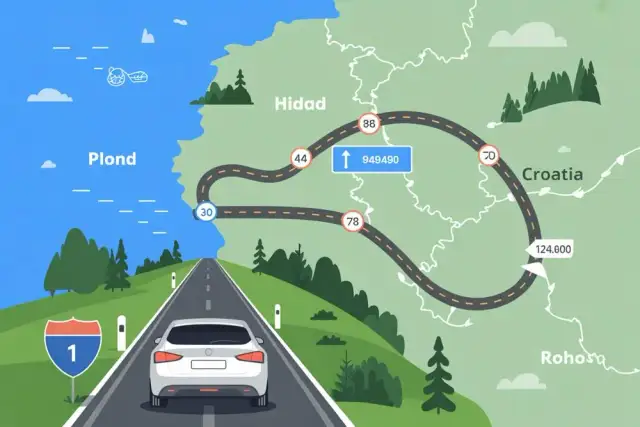 Chorwacja z Poznania: Najlepsza trasa? Czas, koszty, komfort