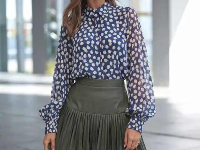 Jaką bluzkę wybrać do zielonych spodni, aby wyglądać stylowo?