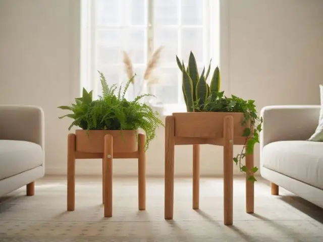 Idealny kwietnik do salonu: styl, materiał i funkcjonalność
