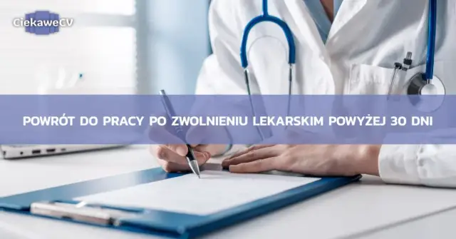 Badania kontrolne po chorobie: Kiedy są obowiązkowe i co grozi za brak?