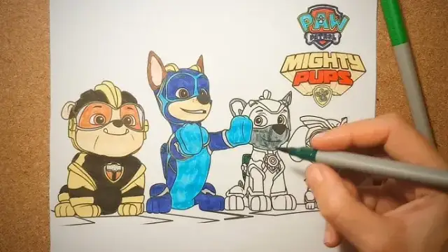 Kolorowanki kosmopieski – odkryj radosne przygody w kolorach