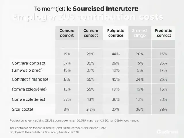 Koszt zatrudnienia pracownika 2025: Ile naprawdę płaci pracodawca?
