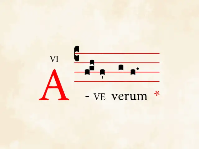 Ave Verum partytura - różne wersje i formaty do pobrania