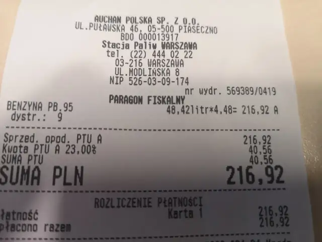 Pojemność baku Skoda Octavia – co musisz wiedzieć o paliwie?