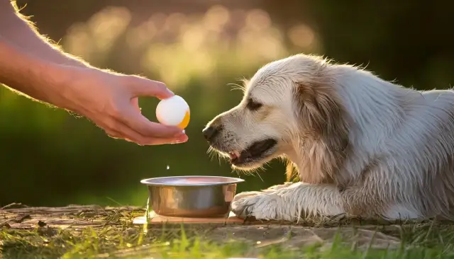 Białko z jajka dla psa? Tylko gotowane! Korzyści i ryzyka
