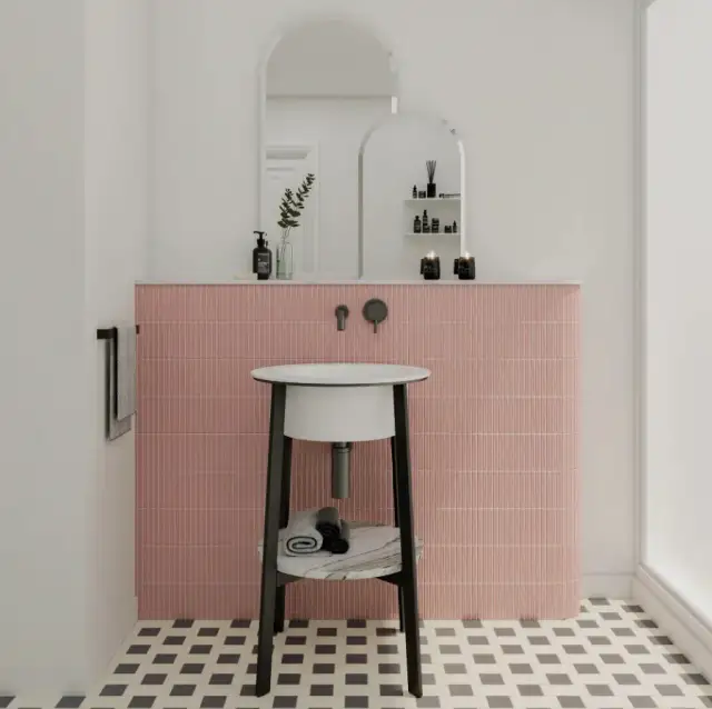 Różowa łazienka jakie dodatki: eleganckie inspiracje, które oczarują