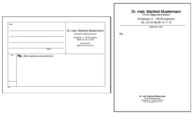 Privatrezept Beispiel: So sieht ein korrektes Rezept aus und was zu beachten ist