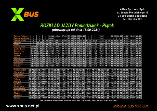 Motobus Warszawa-Sochaczew: Rozkład jazdy, bilety, przystanki uniknij korków