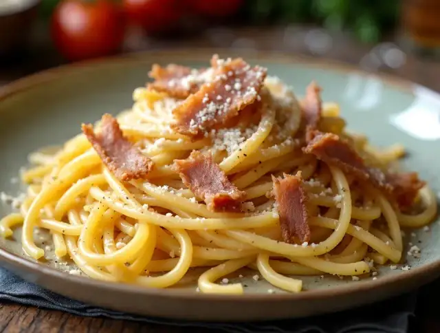 Prawdziwa carbonara bez śmietany: przepis mistrza z Rzymu