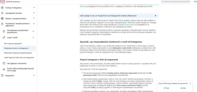 Jak odzyskać konto na Instagramie? Zhakowane, zablokowane, hasło.