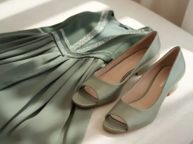 Jak dobrać kolor butów do zielonej butelkowej sukienki? Sprawdzone porady