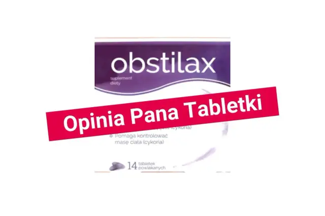 Opinia Pana Tabletki o Obstilax - jakie leki na zatwardzenie pomagają kontrolować masę ciała. 14 tabletek.