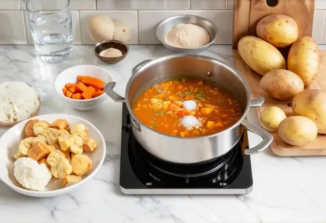 Jak zaprawić zupę, aby uniknąć rzadkiej konsystencji i poprawić smak