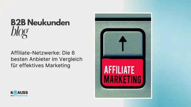 Top Affiliate Netzwerke Deutschland: Welches ist das Richtige für Sie?