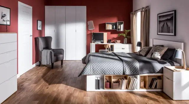 Białe meble w sypialni? Odkryj kolory ścian, które zachwycą!