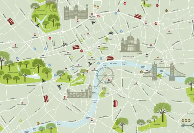 Mappa Londra: Attrazioni, Itinerari e Consigli per Visitare la Città