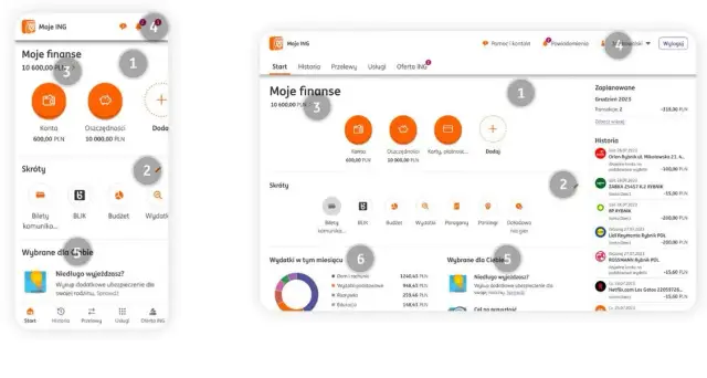 Gdzie w aplikacji ING jest numer konta? Oto jak go szybko znaleźć