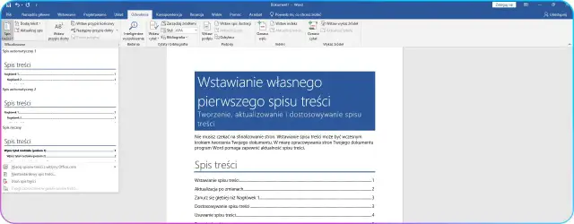 Jak wstawić spis treści w Wordzie - proste kroki, które musisz znać