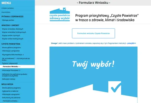 Jak skutecznie złożyć wniosek przez portal czyste powietrze?