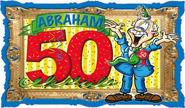 Myślę, że to jest dobre rozwiązanie: Życzenia na 50. urodziny: Abrahamowe inspiracje w każdym stylu