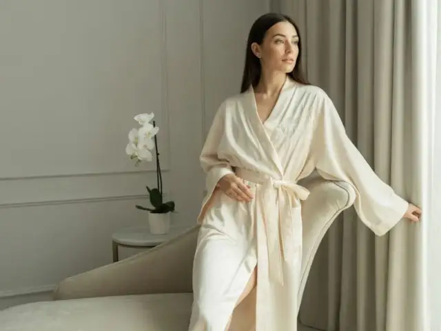 Eleganckie szlafroki jedwabne – luksus, który musisz mieć w swojej garderobie