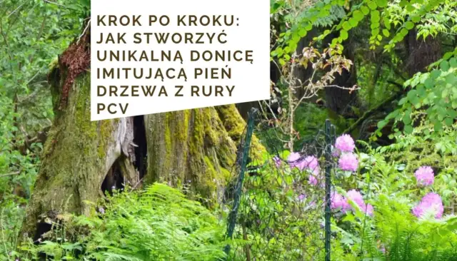 Kwietnik z rury PCV: Zrób to sam! Tani i modny DIY poradnik