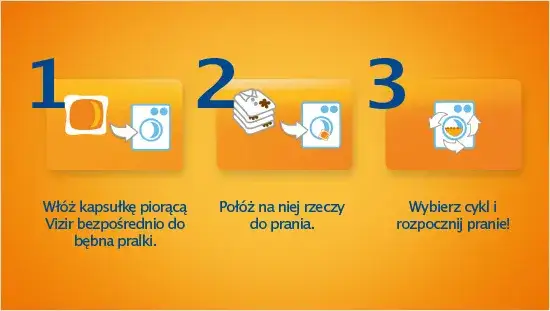 Jak używać kapsułek Vizir, aby uzyskać najlepsze efekty prania
