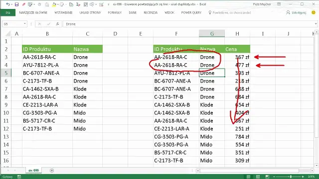  Jak usunąć duplikaty w Excelu? Prosty sposób na pozbycie się powtórzeń w arkuszu
