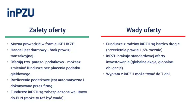 Zalety i wady funduszy inPZU. Czy warto inwestować w fundusze inwestycyjne? Sprawdź!