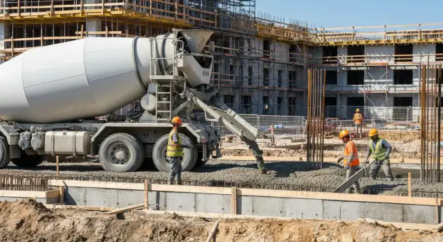 Ile waży kubik betonu? Sprawdź wagę dla każdej klasy