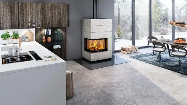 Kominek z płaszczem wodnym: Jak działa i czy ogrzeje Twój dom?