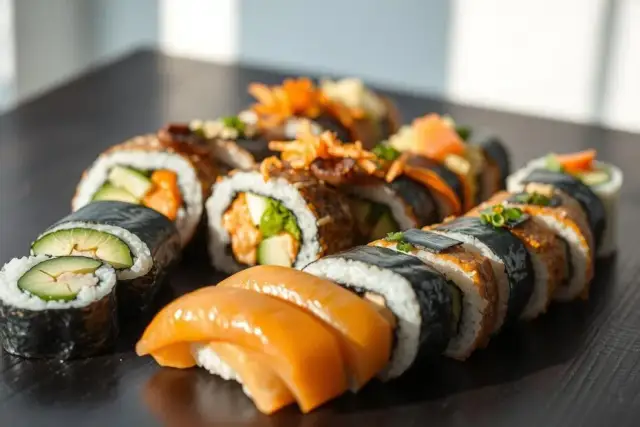 Wege sushi: składniki, farsze, inspiracje. Zaskocz smakiem!